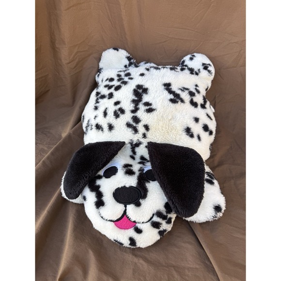 Vintage HTF Crown Crafts Pillow Buddies Jr Plush Dog Dalmatian Puppy 24" Long - Picture 1 of 7